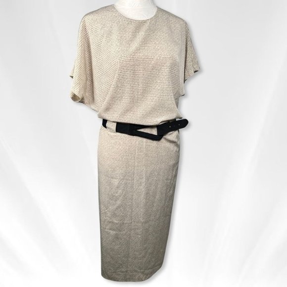 Liz Claiborne Dresses & Skirts - Liz Claiborne Vintage Belted Lightweight Midi Dress 12